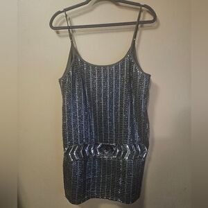 NWT Forever 21 Women's Size L Short Sequin Dress